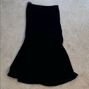 Ralph Lauren Black Velvet Skirt